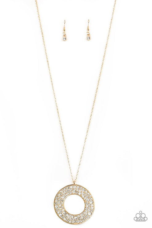 Bad HEIR Day Gold Necklace Paparazzi