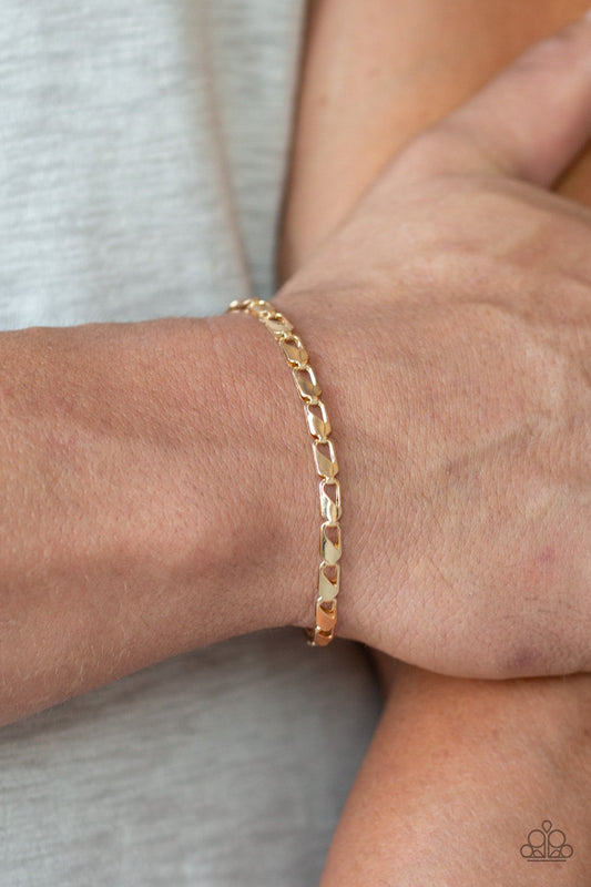 K.O. Gold Bracelet Paparazzi