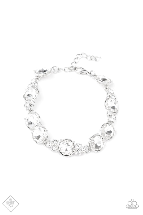 Care To Make A Wager? White Bracelet