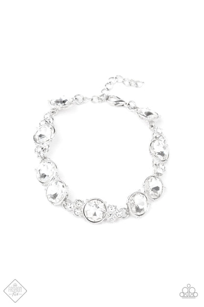 Care To Make A Wager? White Bracelet