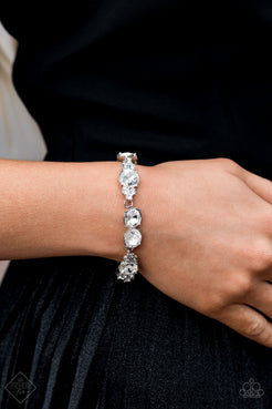 Care To Make A Wager? White Bracelet