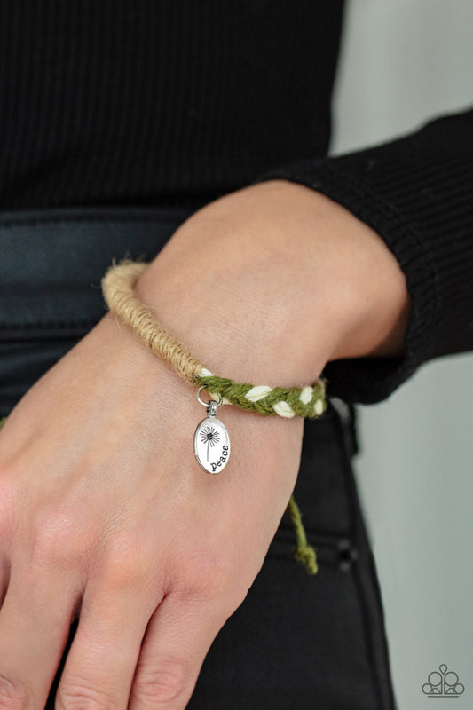 Perpetually Peaceful Green Bracelet Paparazzi