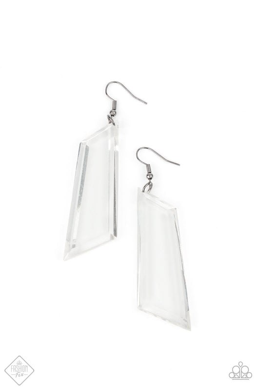 The Final Cut Black Earrings Paparazzi