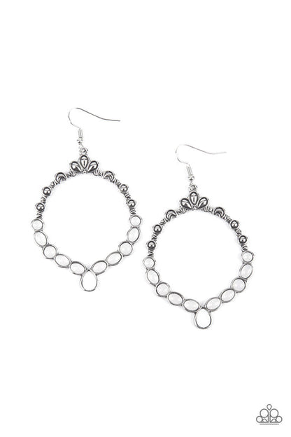 Thai Treasures White Earrings Paparazzi