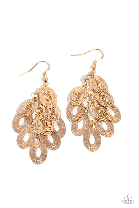 Thrift Shop Twinkle Gold Earrings
