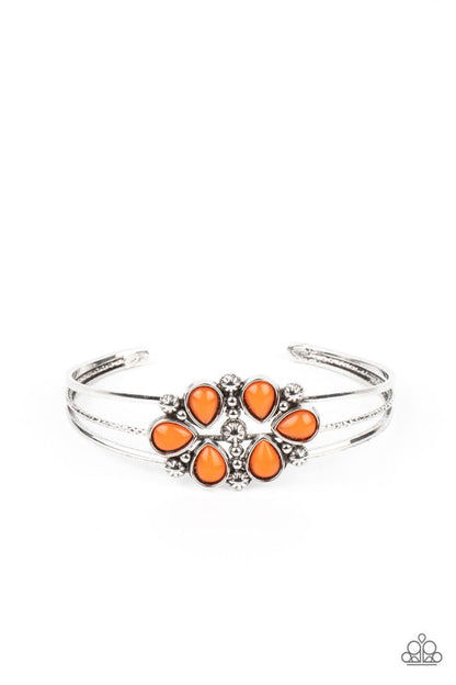 Taj Mahal Meadow Orange Bracelet Paparazzi