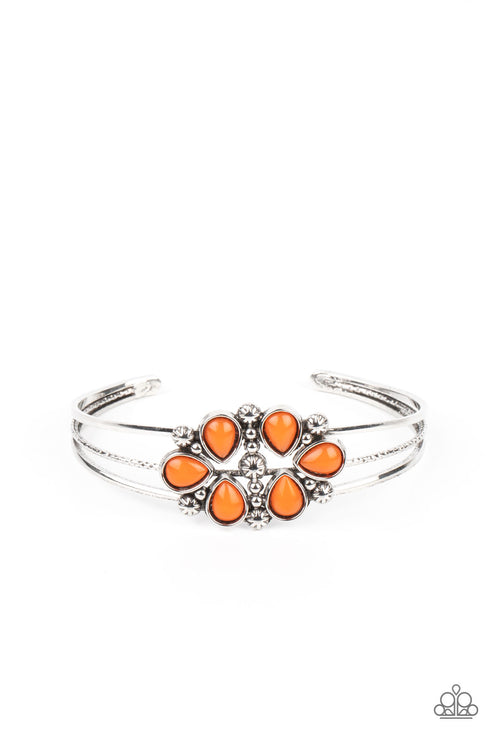 Taj Mahal Meadow Orange Bracelet Paparazzi