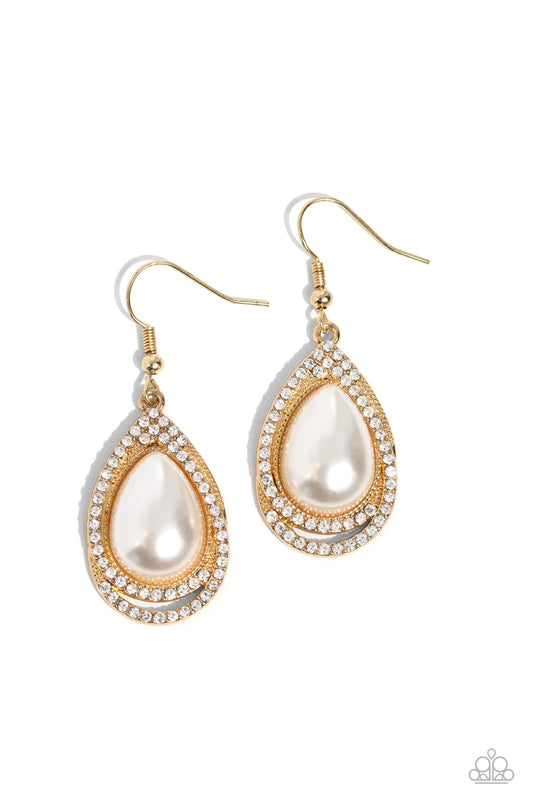 Effortless Elegance Gold Earrings