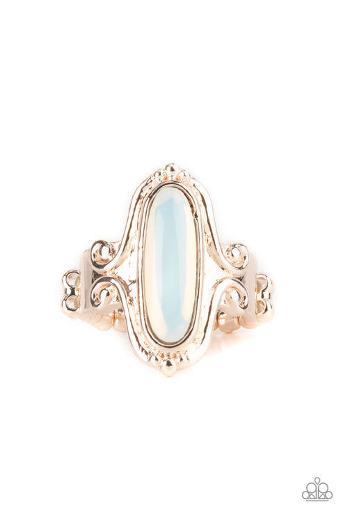 Timelessly Transcendent Rose Gold Ring Paparazzi