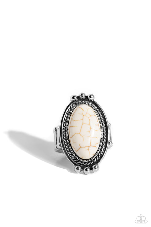 Lost in Sagebrush White Ring