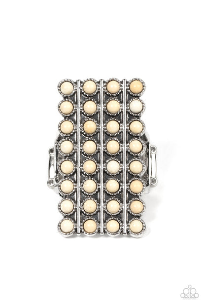 Pack Your SADDLEBAGS White Ring
