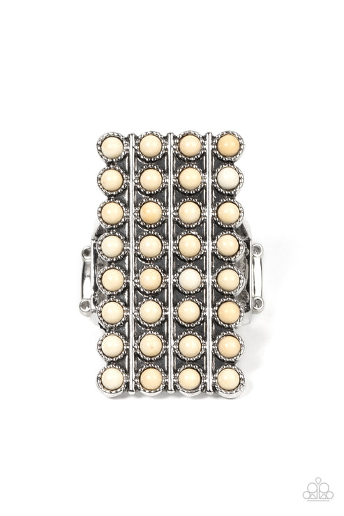 Pack Your SADDLEBAGS White Ring