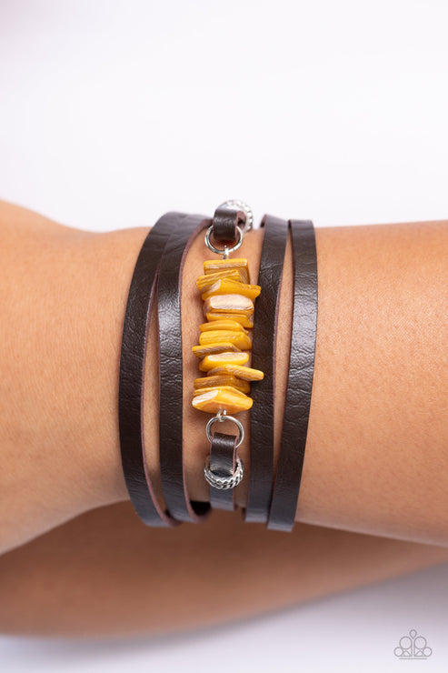 Tropical Trek Yellow Bracelet