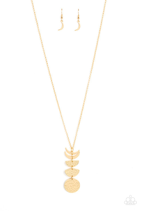 Phase Out Gold Necklace Paparazzi