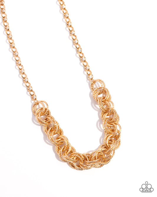 Urban Acoustics Gold Necklace