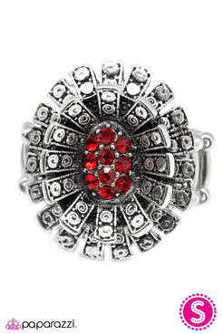 Shes A Fighter Red Ring Paparazzi