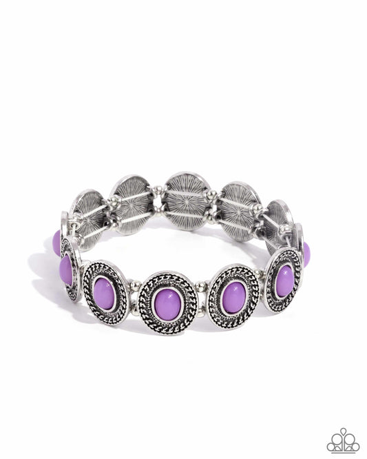 Dainty Delight Purple Bracelet