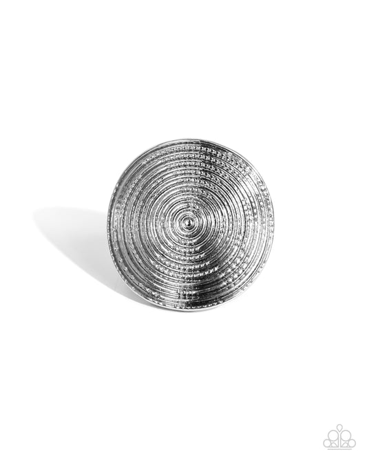 Dizzying Delight Silver Ring