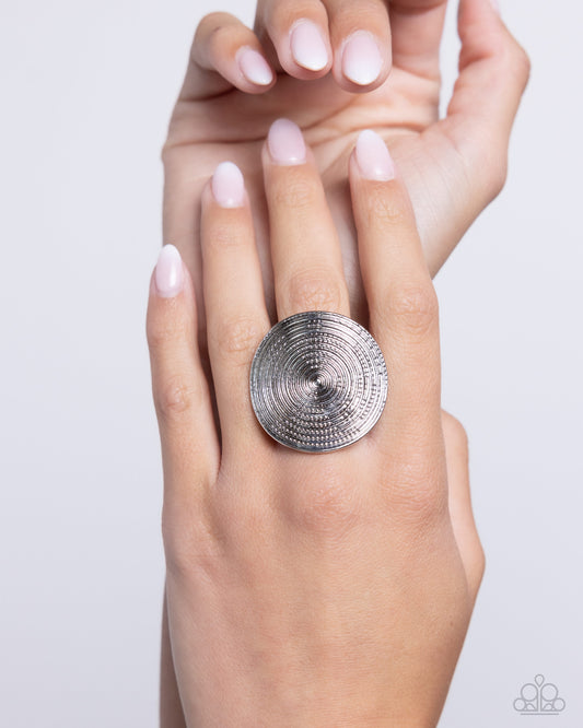 Dizzying Delight Silver Ring