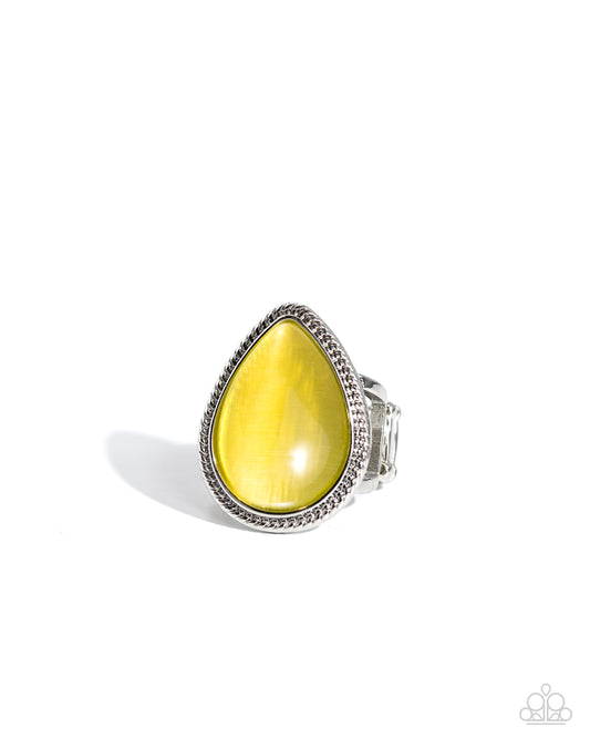The Rain in MAINE Yellow Ring