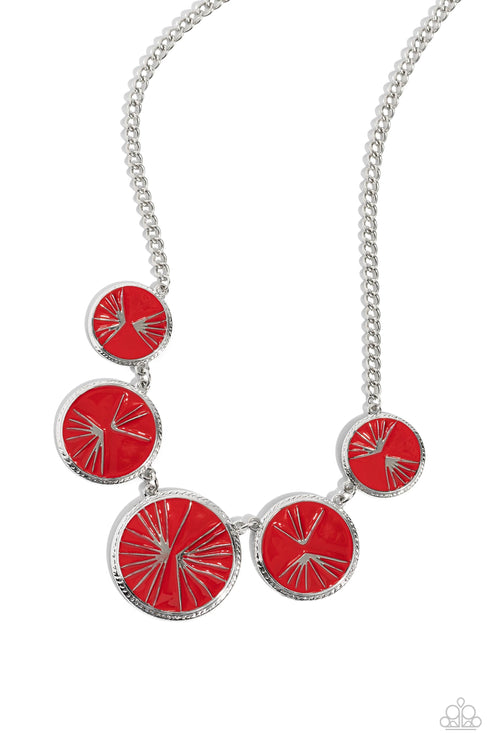 PALM Before the Storm Red Necklace