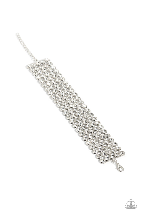 GLASSY Gallery White Bracelet