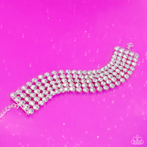 GLASSY Gallery White Bracelet