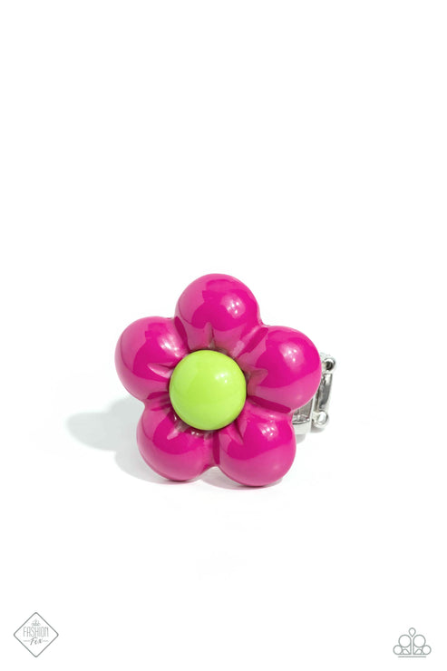Poppin Paradise Pink Ring Paparazzi