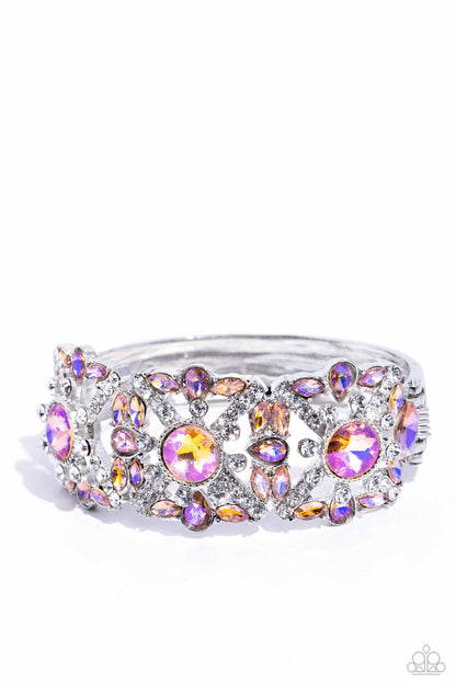 Shimmering Solo Orange Bracelet