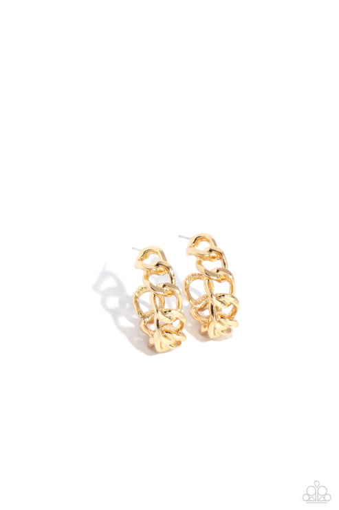 Casual Confidence Gold Hoop Earrings