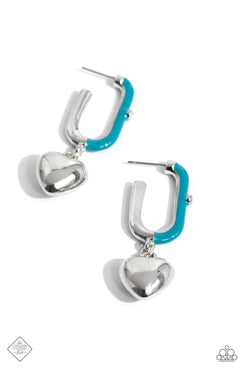 Cherishing Color Blue Earrings