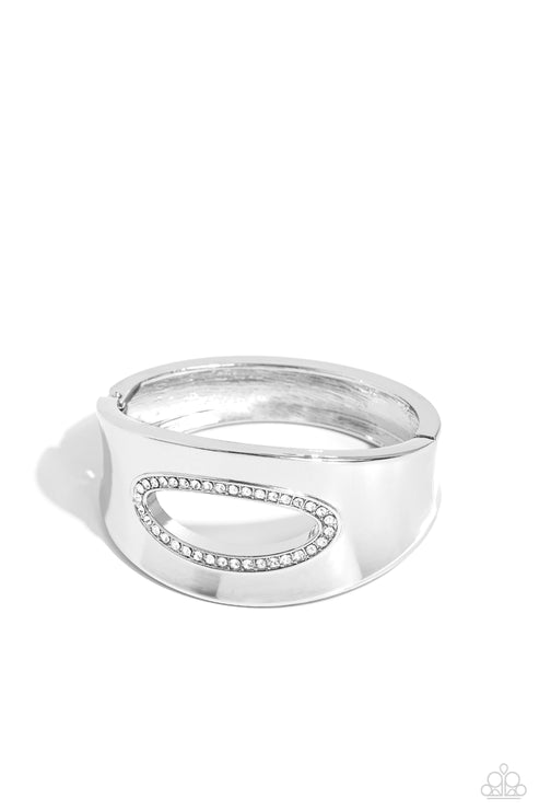 Raised in Radiance White  Bracelet