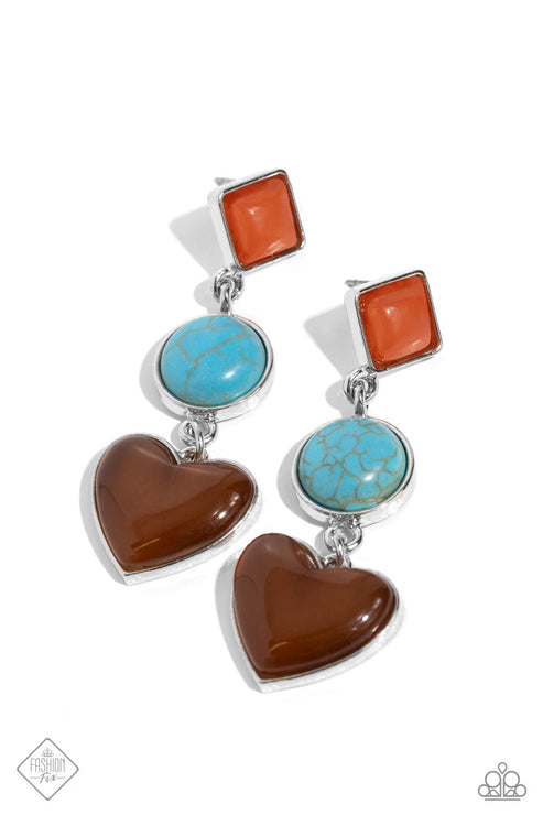 Desertscape Debut Brown Post Earrings