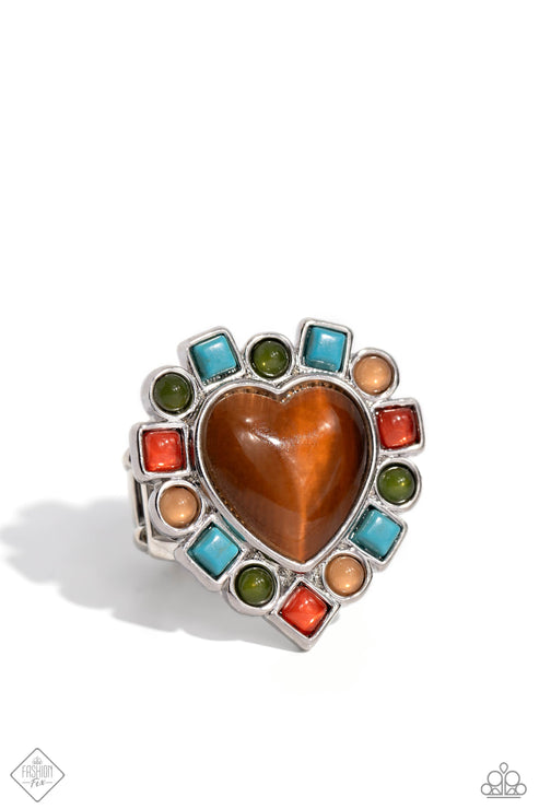 Desertscape Decadence Brown Ring