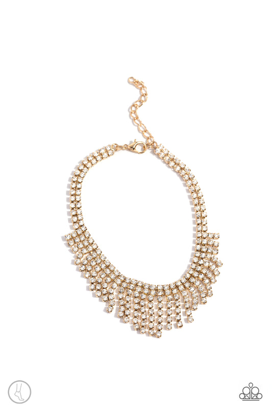 Curtain Confidence Gold Ankle Bracelet