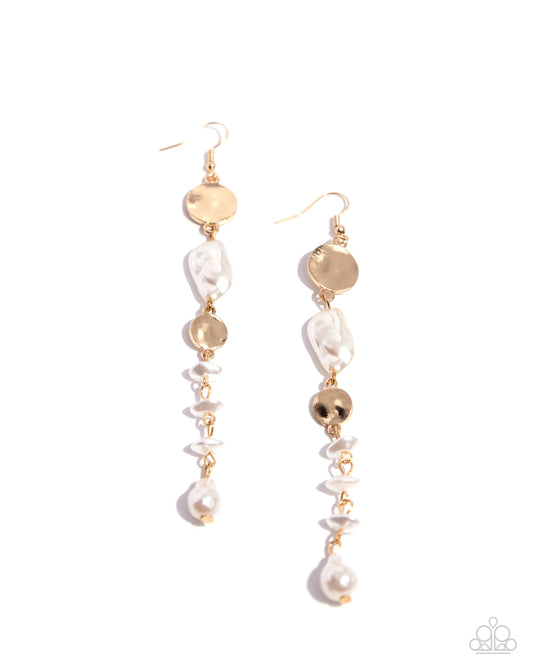 Cosmopolitan Chic Gold Earrings
