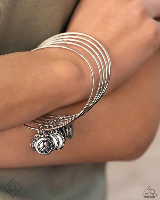 My Interest is Piqued Silver Bracelet