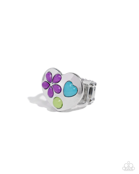 Spirited Shapes Purple Ring