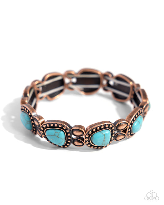 Harmonious Headliner Copper Bracelet