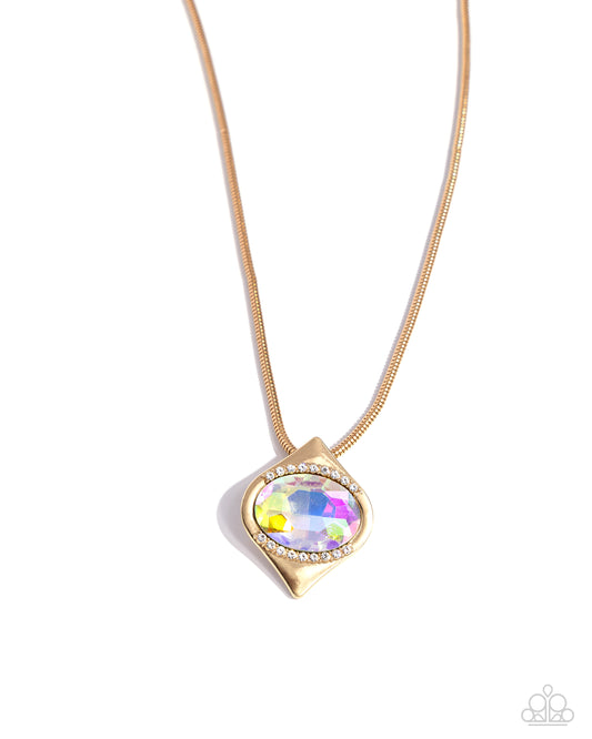 Motivated Maverick Gold Necklace
