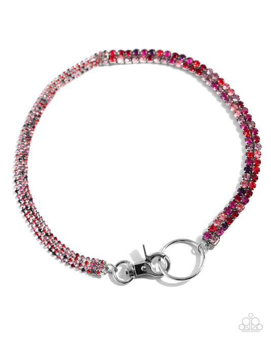 Chic Connection Red Necklace