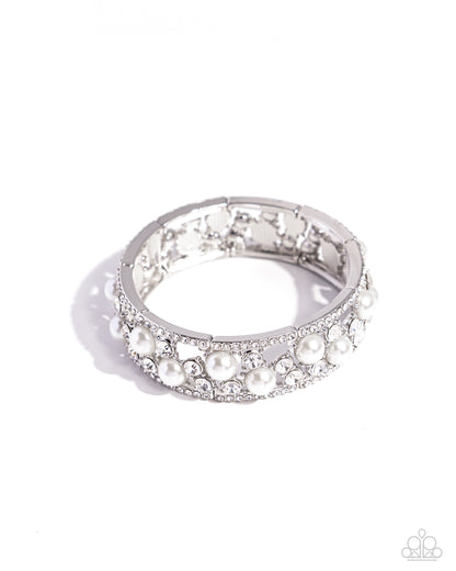 Opera Singer White Bracelet