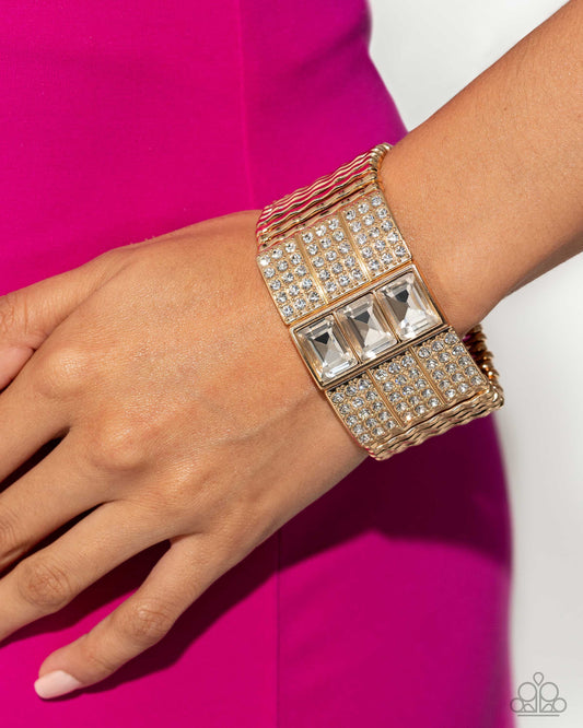 Dramatic Diva Gold Bracelet