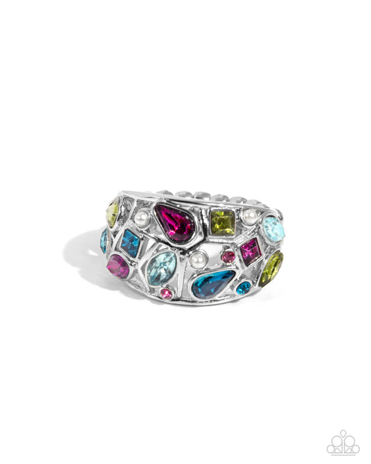 Abstract Accuracy Pink Ring