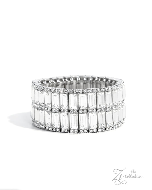 Ambitious Arrangement White Zi Collection Bracelet