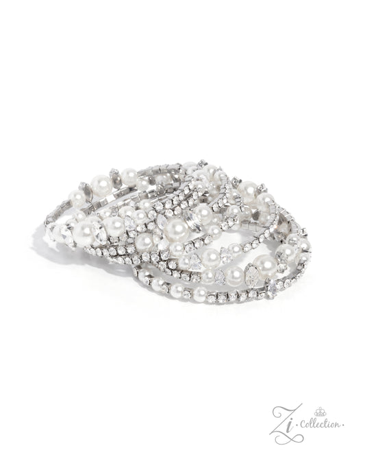 Sentimental Value White Zi Bracelet