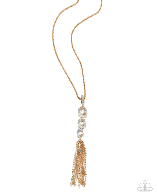 Stacked Standpoint Gold Necklace
