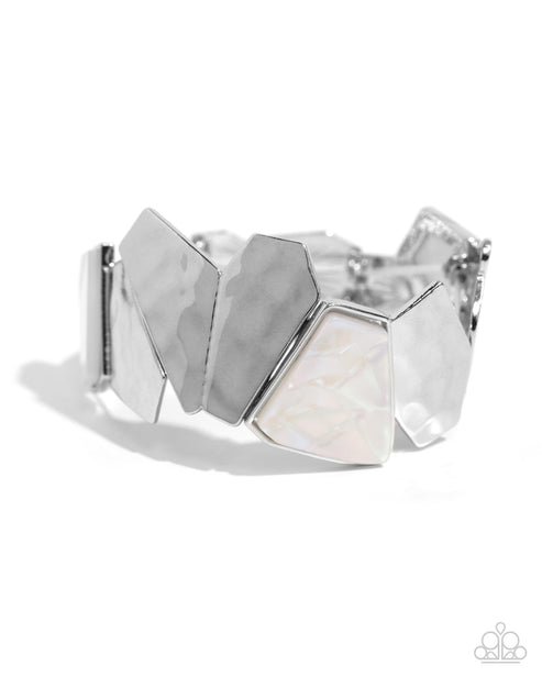 Mismatched Marvel White Bracelet