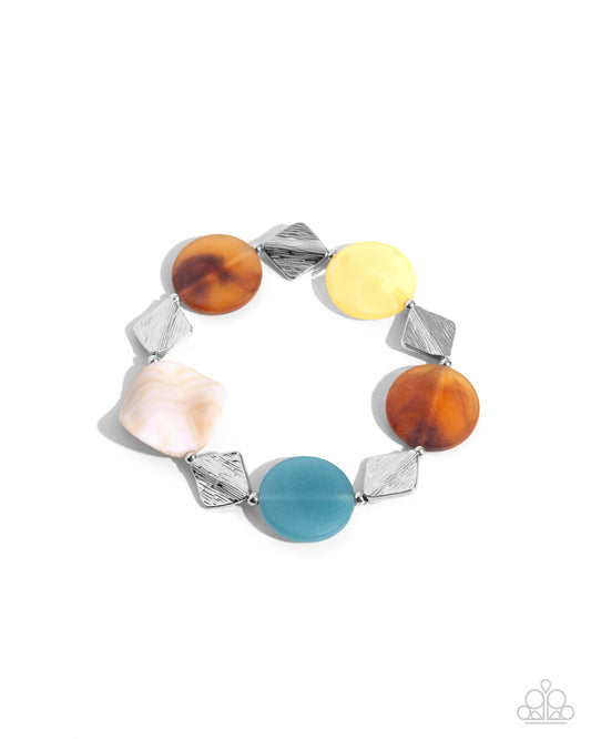 Reflective Ratio Brown Bracelet