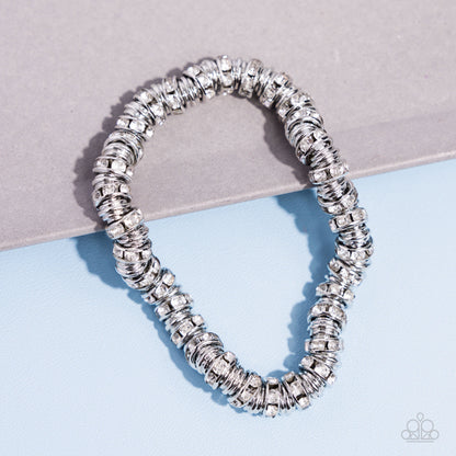 Radiant Roll Call White Bracelet